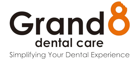 logo grand 8 dental care bekasi