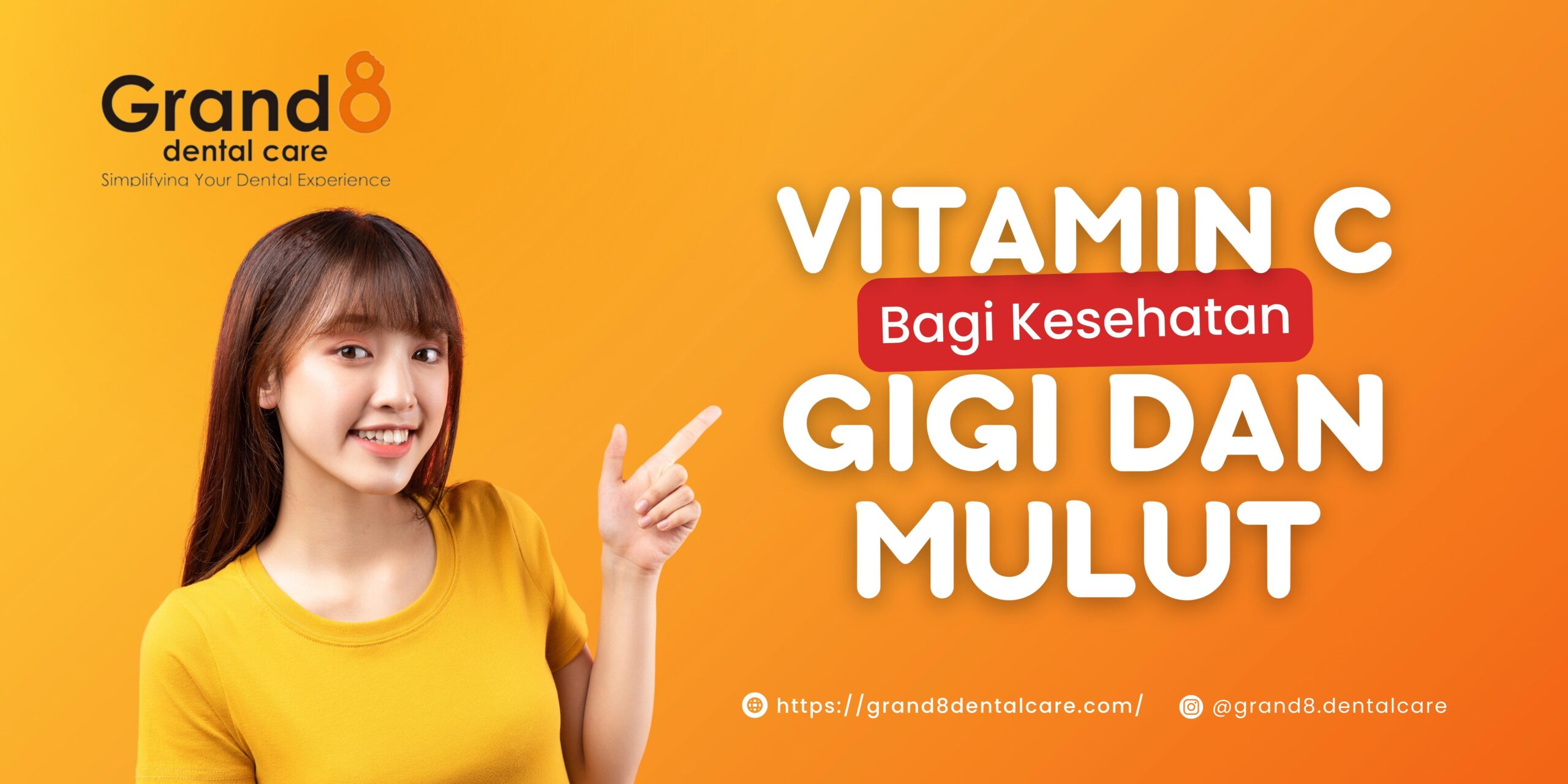Manfaat Vitamin C bagi Kesehatan Gigi dan Mulut.